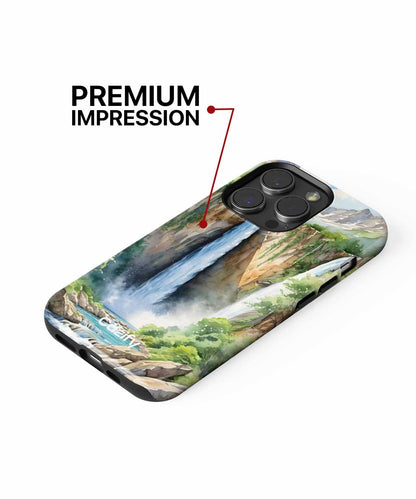 Majestic Waterfall Adventure Awaits iPhone case Case Cazify - Delivery Canada