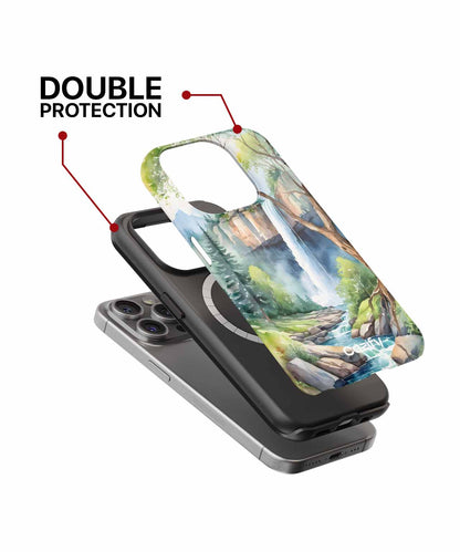 Majestic Waterfall Adventure iPhone case Case Cazify - Delivery Canada