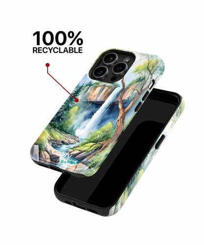 Majestic Waterfall Adventure iPhone case Case Cazify - Delivery Canada