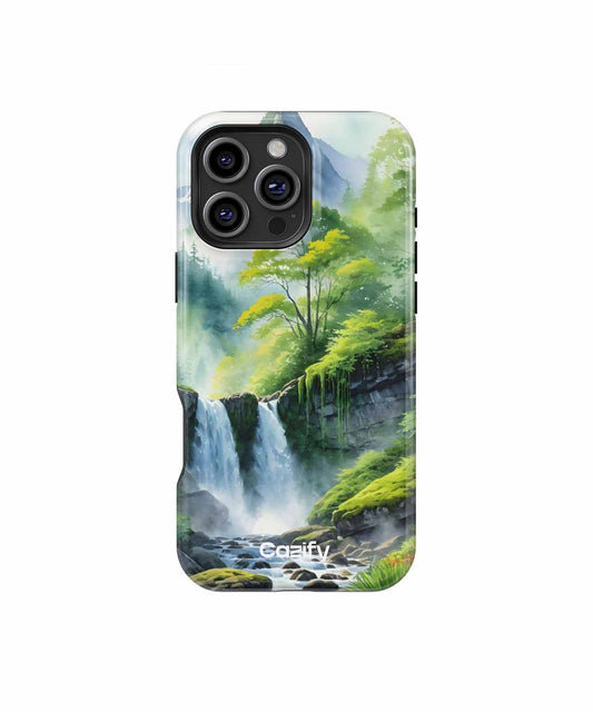 Majestic waterfall serenading nature's beauty iPhone case Case Cazify - Delivery Canada