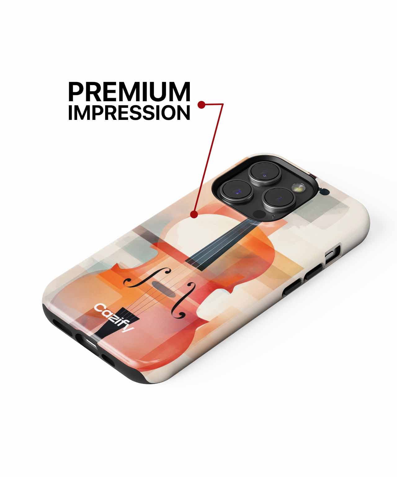 Melodic Dance of Colorful Shapes iPhone case Case Cazify - Delivery Canada