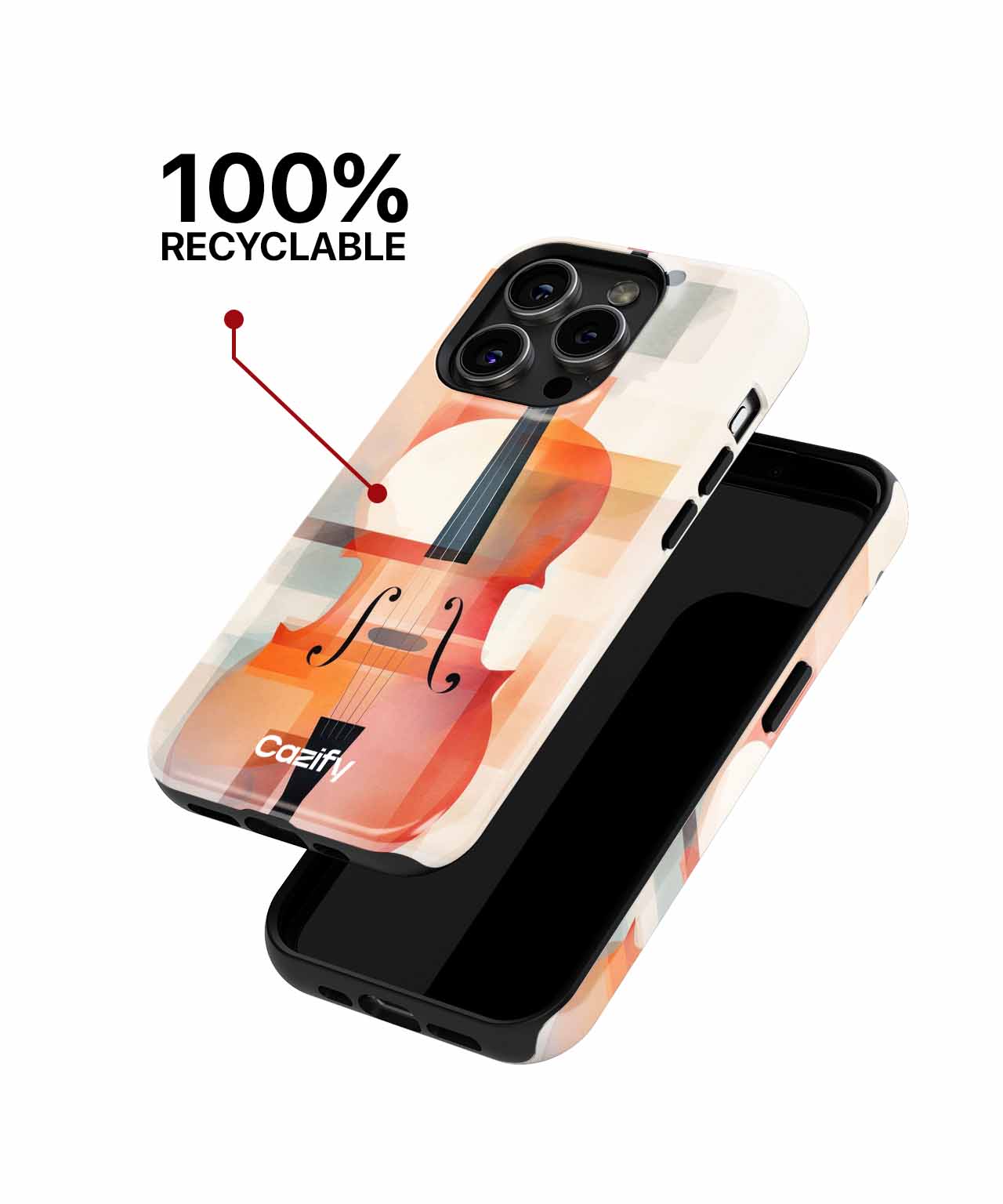 Melodic Dance of Colorful Shapes iPhone case Case Cazify - Delivery Canada