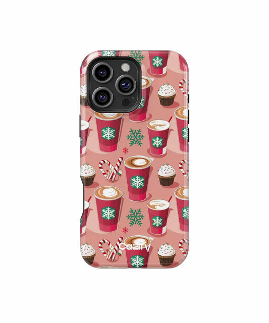 Merry Sips of Holiday Cheer iPhone case Case Cazify - Delivery Canada