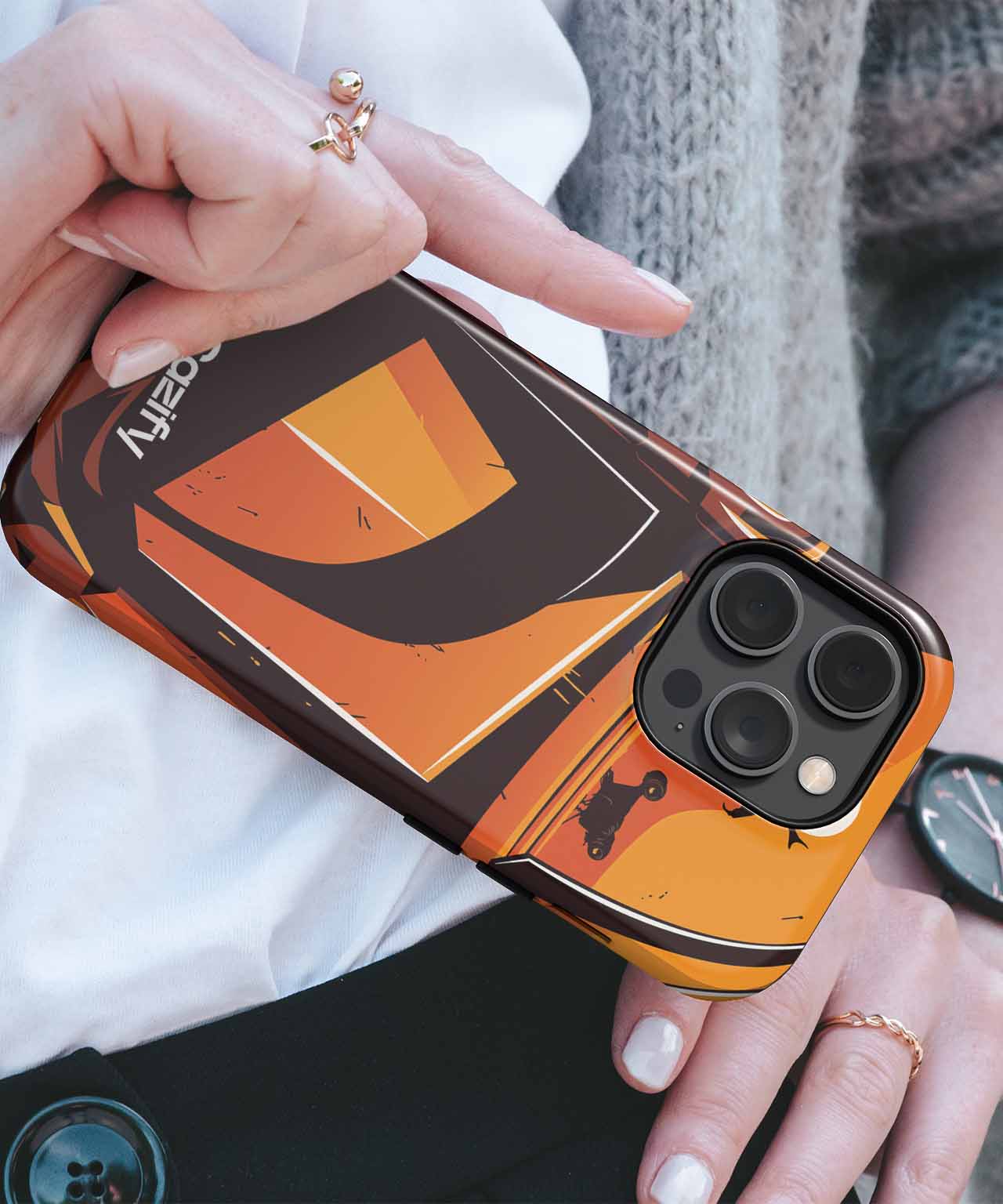 Mighty Mandalorian Adventures Await iPhone case Case Cazify - Delivery Canada