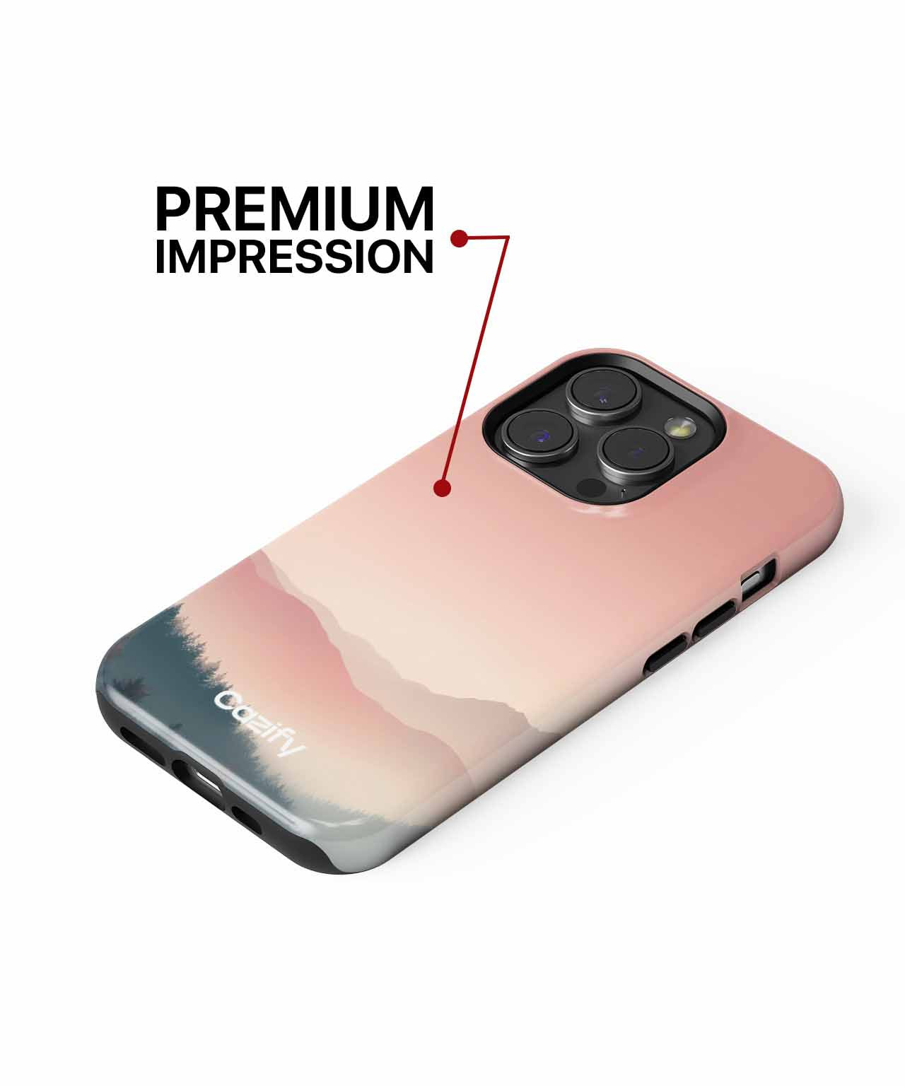 Misty Mountain Morning Magic iPhone case Case Cazify - Delivery Canada