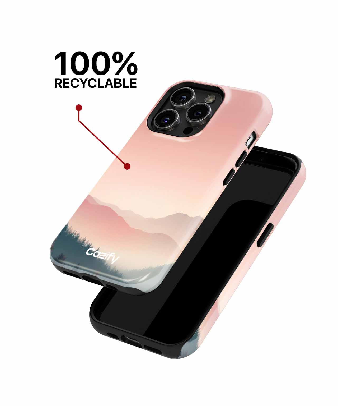 Misty Mountain Morning Magic iPhone case Case Cazify - Delivery Canada