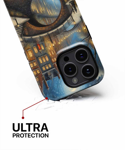 Moonlit Canal Scene with Cozy Vibes iPhone case Case Cazify - Delivery Canada