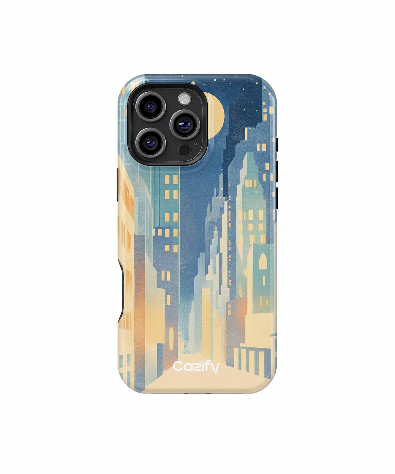 Moonlit City Adventure iPhone case Case Cazify - Delivery Canada