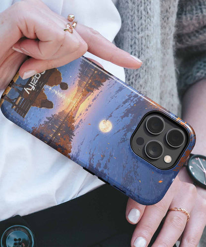 Moonlit Love by the Lake iPhone case Case Cazify - Delivery Canada
