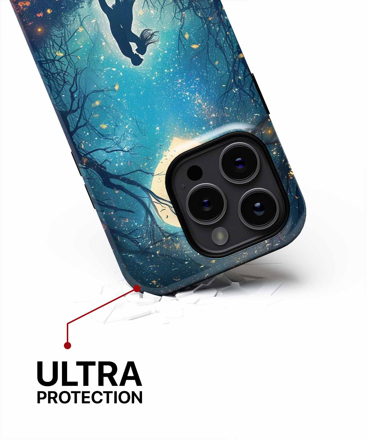 Moonlit Love in a Whimsical Forest iPhone case Case Cazify - Delivery Canada