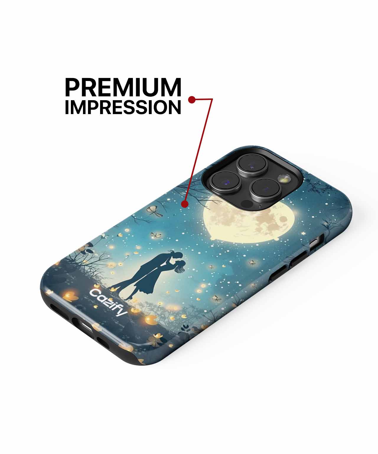 Moonlit Love in Enchanted Forest iPhone case Case Cazify - Delivery Canada