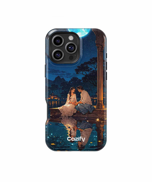 Moonlit Love Story by the Lake iPhone case Case Cazify - Delivery Canada