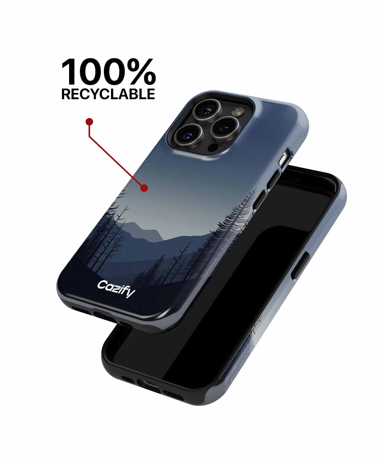 Moonlit Majestic Forest Adventure iPhone case Case Cazify - Delivery Canada