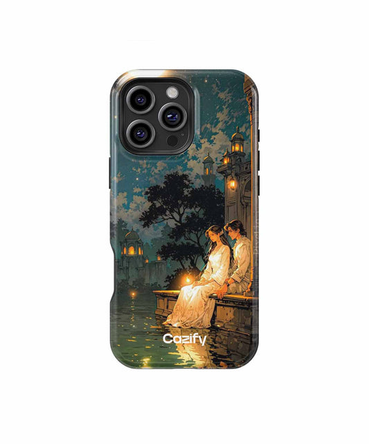 Moonlit Romance by the Water iPhone case Case Cazify - Delivery Canada