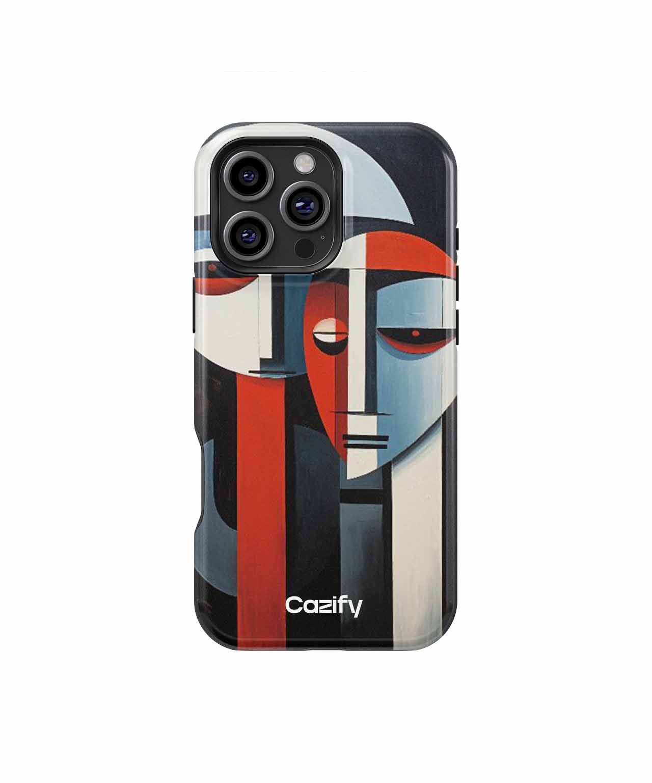 Mysterious Abstract Faces in Harmony iPhone case Case Cazify - Delivery Canada