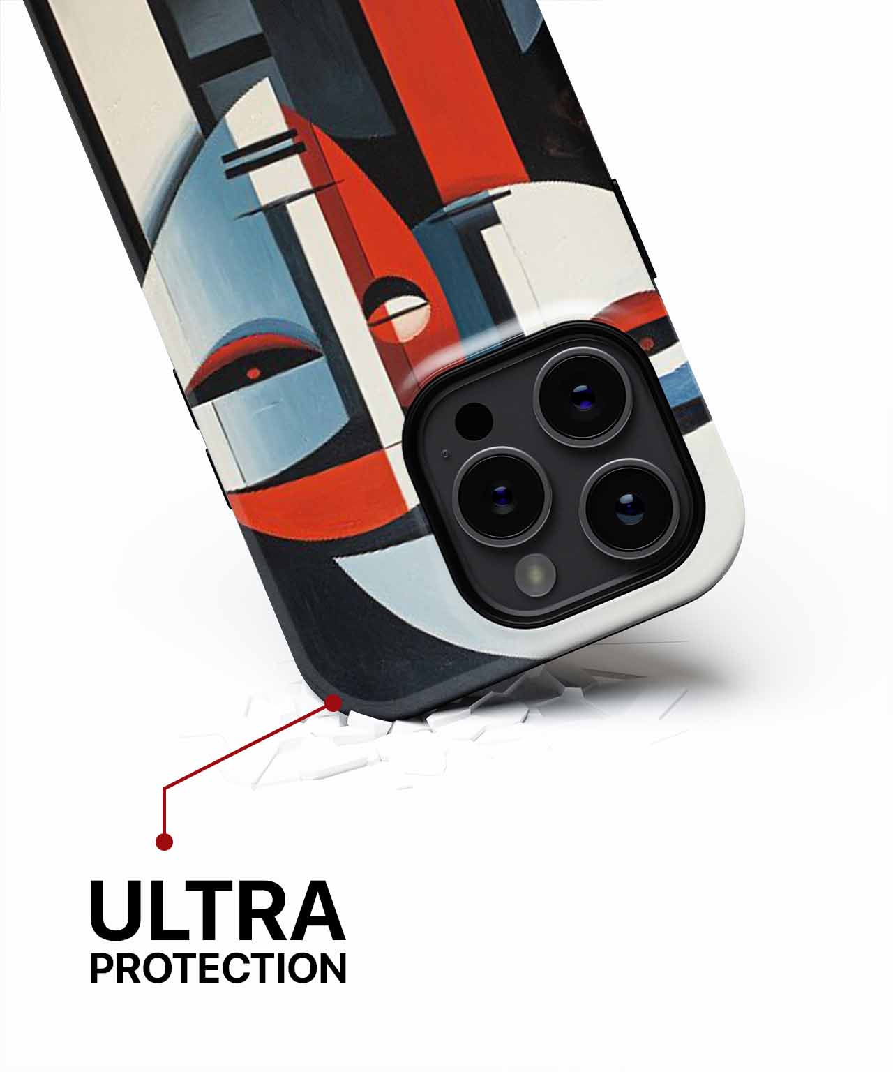 Mysterious Abstract Faces in Harmony iPhone case Case Cazify - Delivery Canada