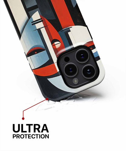 Mysterious Abstract Faces in Harmony iPhone case Case Cazify - Delivery Canada