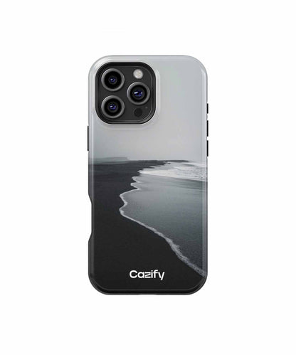 Mysterious Beach with Whispering Waves iPhone case Case Cazify - Delivery Canada