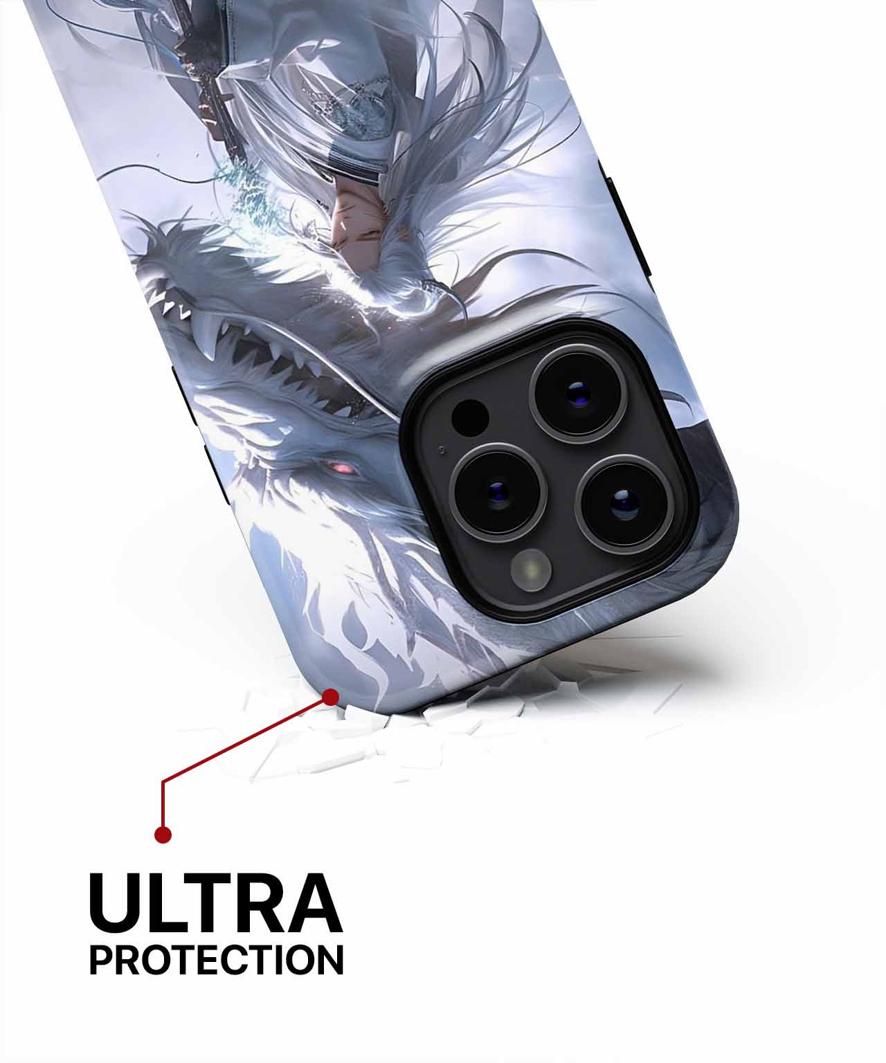Mysterious Dragon Whisperer in Mist iPhone case Case Cazify - Delivery Canada