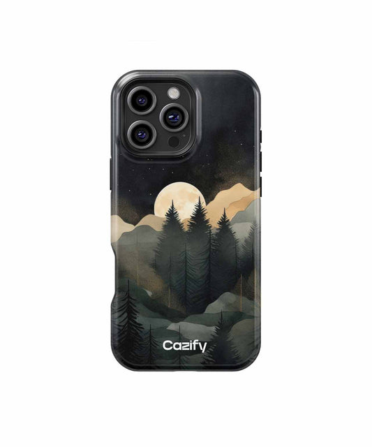 Mysterious Moonlit Forest Adventure iPhone case Case Cazify - Delivery Canada
