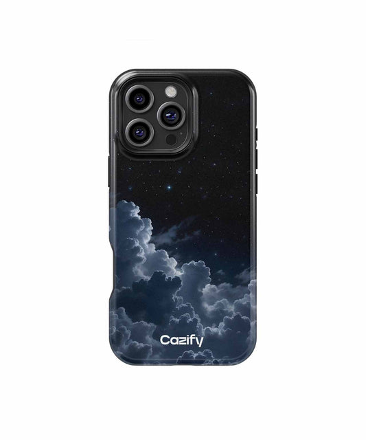 Mysterious night sky with twinkling stars iPhone case Case Cazify - Delivery Canada
