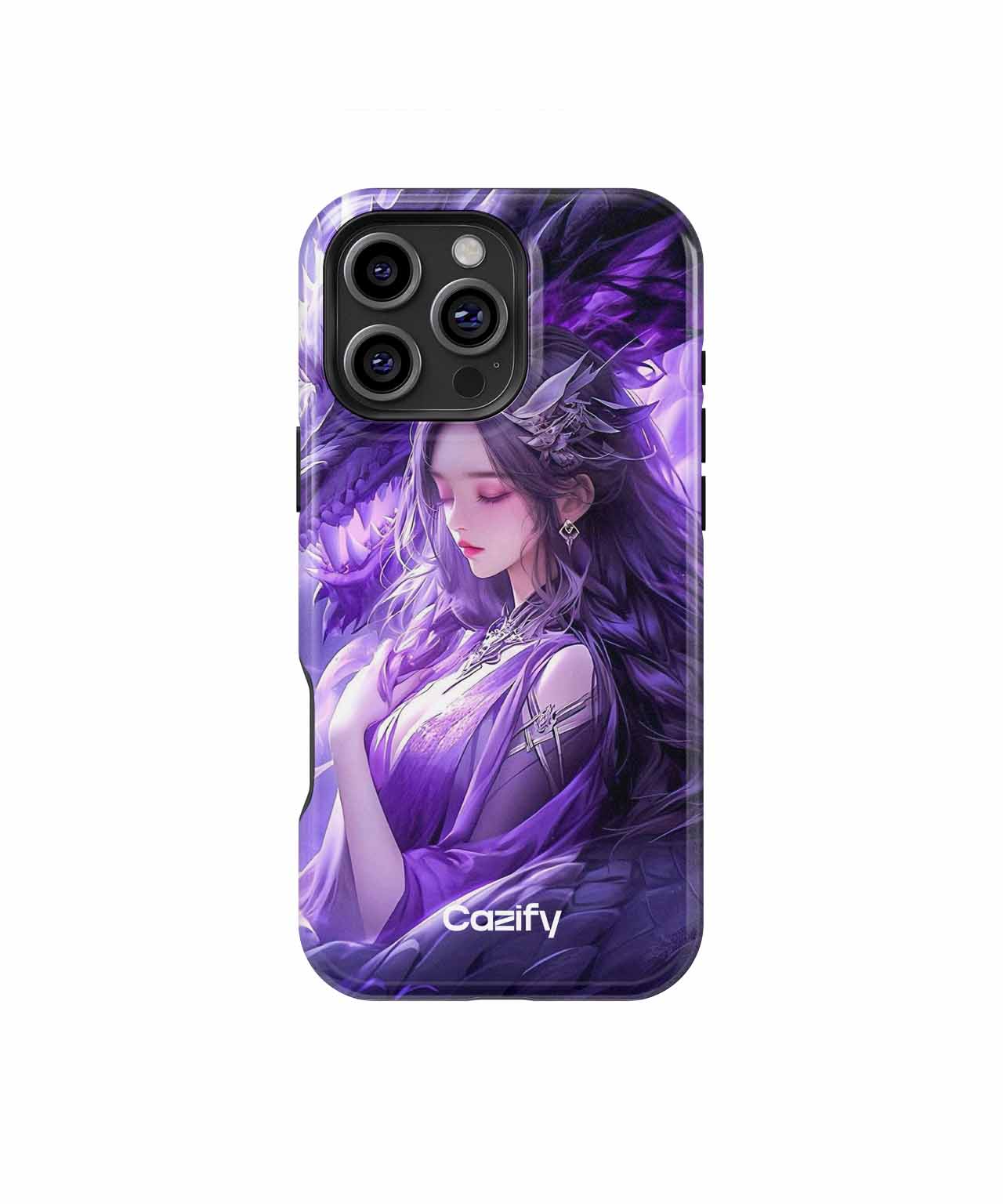 Mystical Dragon Embrace with Enchantment iPhone case Case Cazify - Delivery Canada