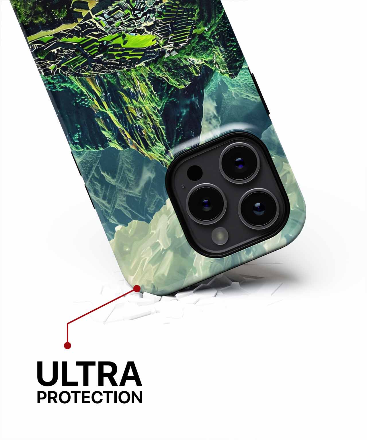 Mystical Mountain Wonder Over Ancient Ruins iPhone case Case Cazify - Delivery Canada