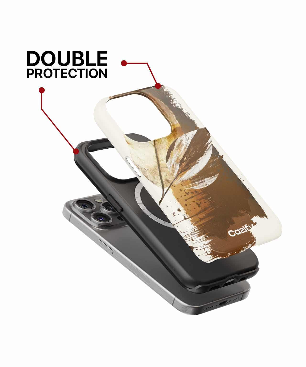 Nature's Whimsical Leafy Dance iPhone case Case Cazify - Delivery Canada