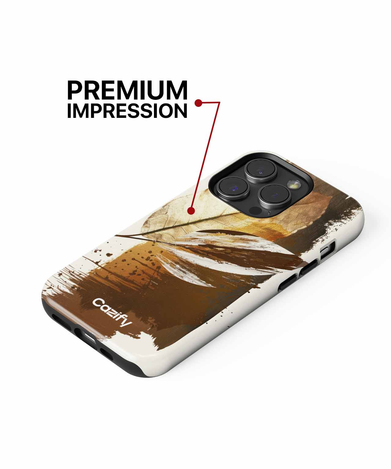 Nature's Whimsical Leafy Dance iPhone case Case Cazify - Delivery Canada