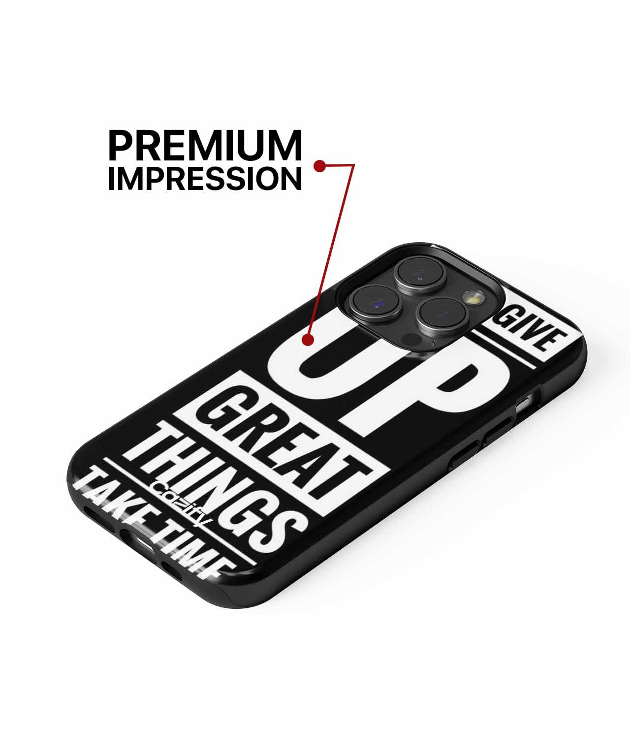 Never Stop Believing in Yourself iPhone case Case Cazify - Delivery Canada