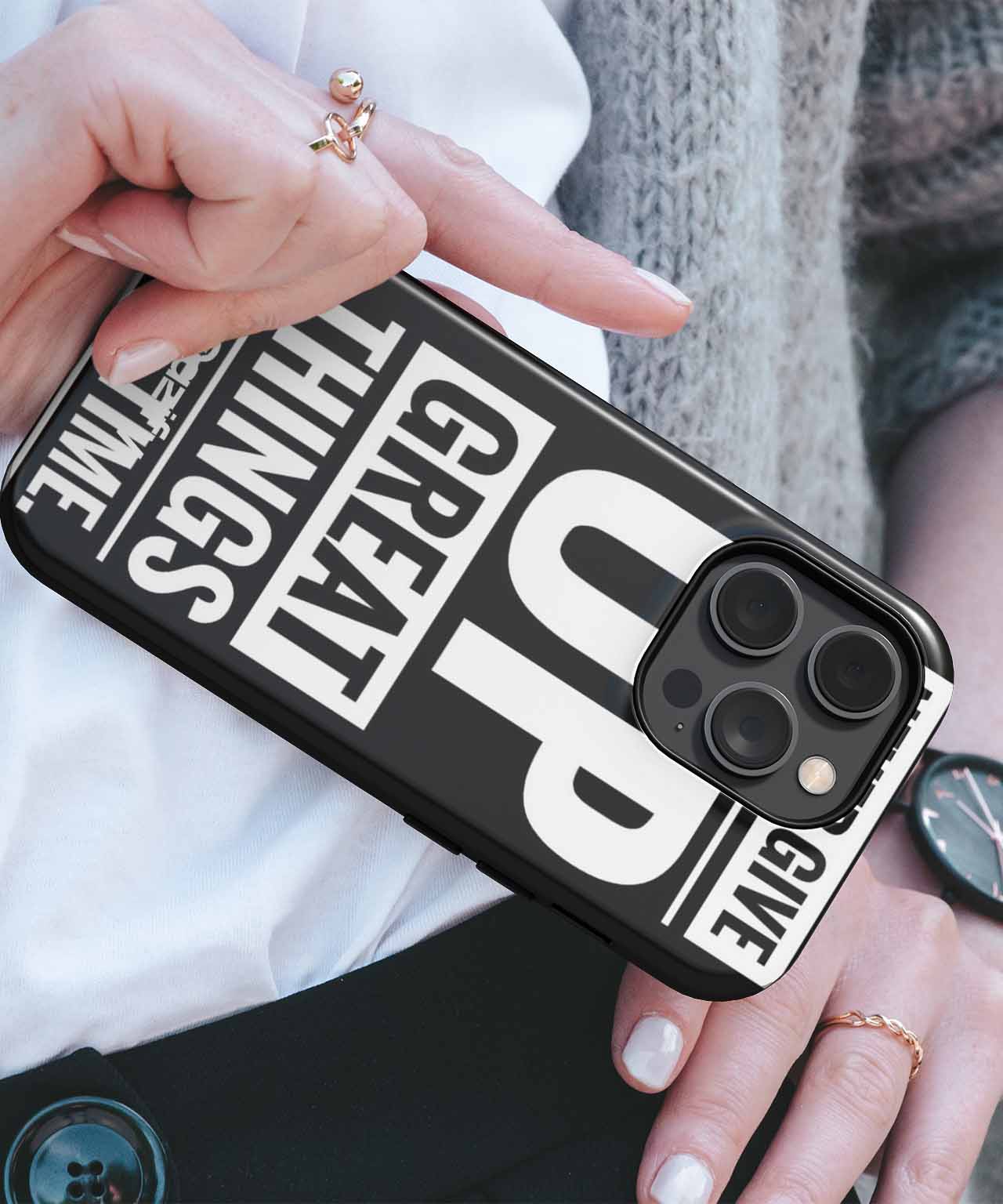 Never Stop Believing in Yourself iPhone case Case Cazify - Delivery Canada