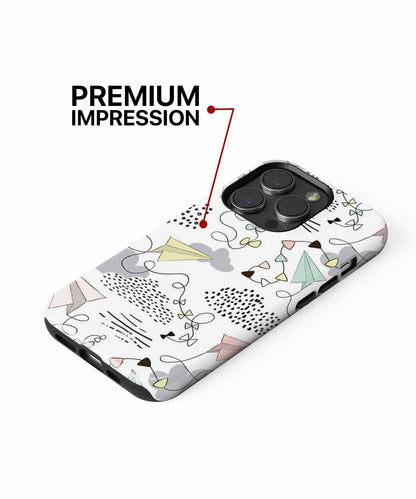 Playful Paper Planes in the Sky iPhone case Case Cazify - Delivery Canada
