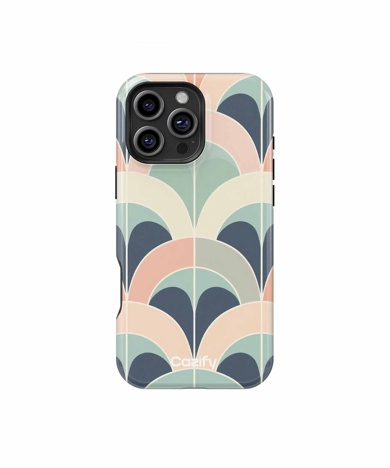 Playful Waves of Colorful Curves iPhone case Case Cazify - Delivery Canada