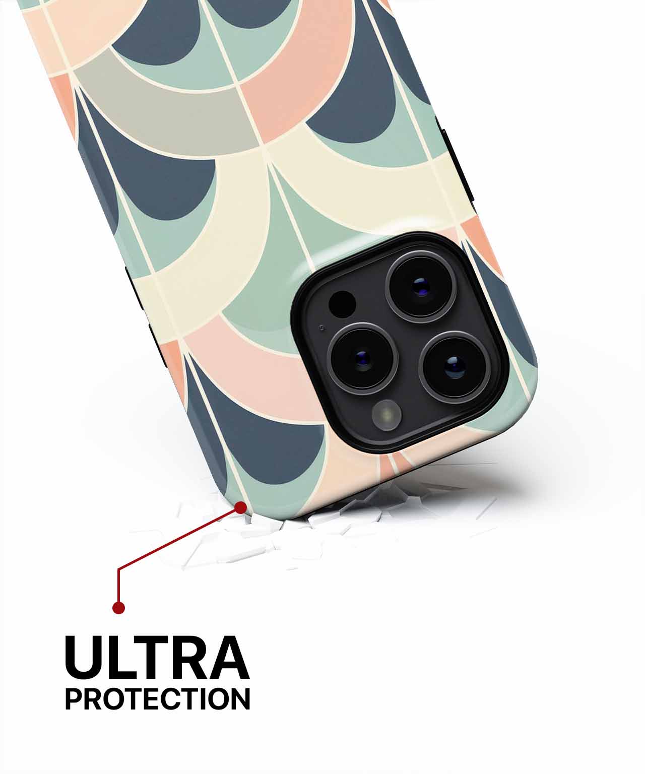 Playful Waves of Colorful Curves iPhone case Case Cazify - Delivery Canada