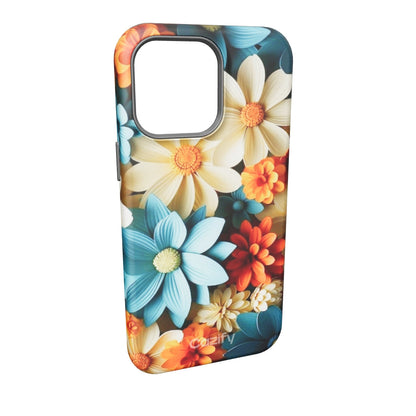 Blooming Colorful Delightful Garden iPhone case