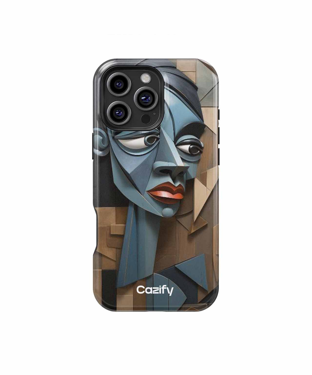 Quirky Abstract Face in Modern Art iPhone case Case Cazify - Delivery Canada