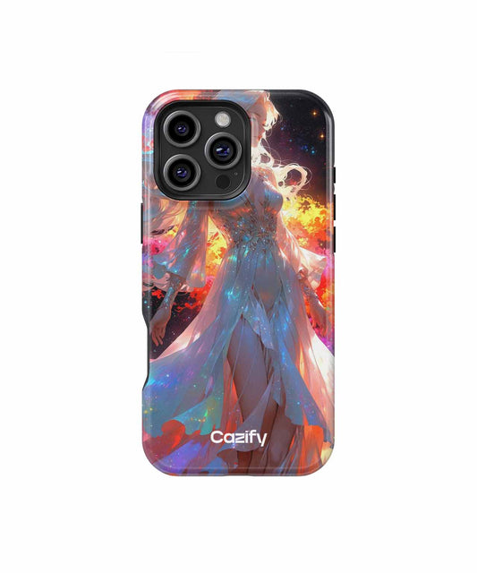 Radiant Cosmic Dancer in Shimmering Light iPhone case Case Cazify - Delivery Canada