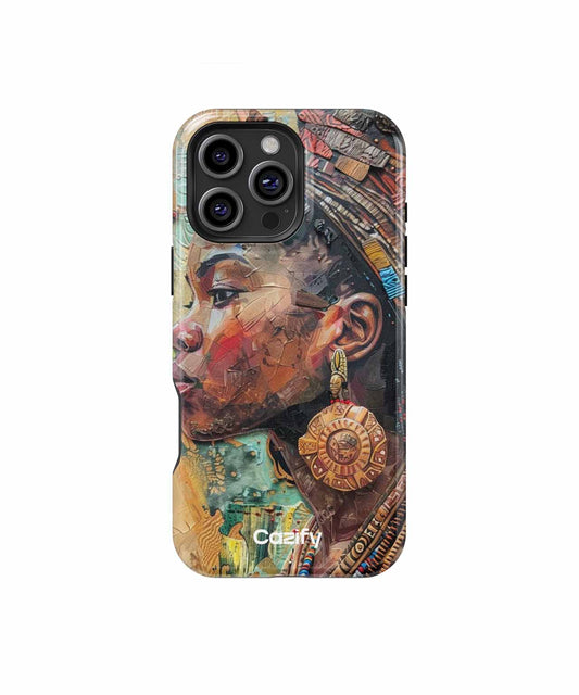 Radiant Cultural Beauty in Mosaic iPhone case Case Cazify - Delivery Canada