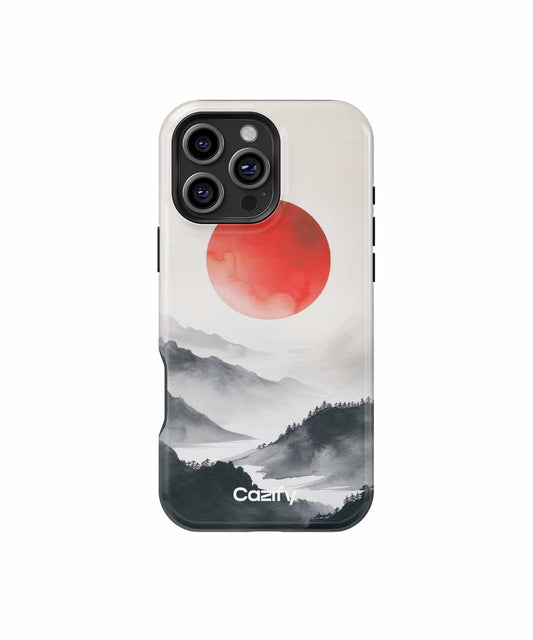 Radiant Daydreaming Mountain Scene iPhone case Case Cazify - Delivery Canada