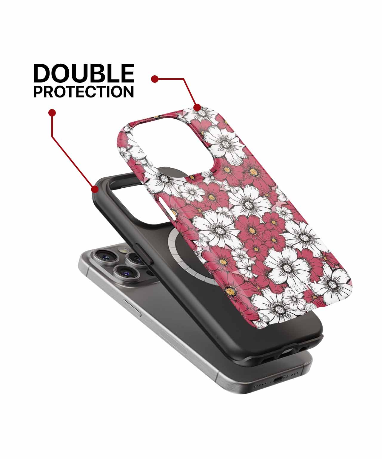 Radiant Floral Explosion in Bloom iPhone case Case Cazify - Delivery Canada