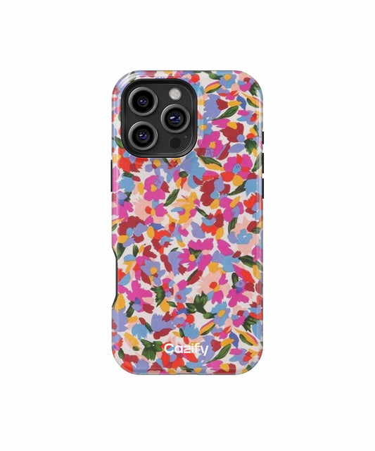 Radiant Floral Explosion of Color iPhone case Case Cazify - Delivery Canada