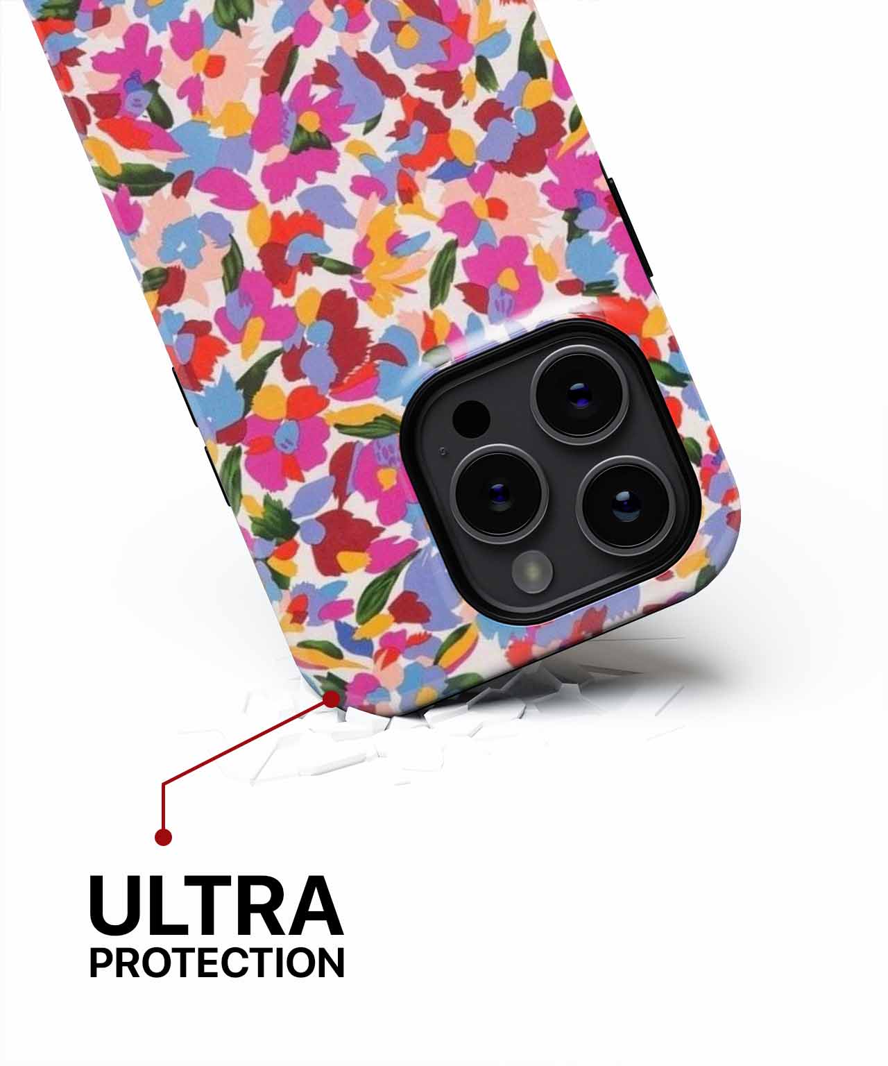 Radiant Floral Explosion of Color iPhone case Case Cazify - Delivery Canada