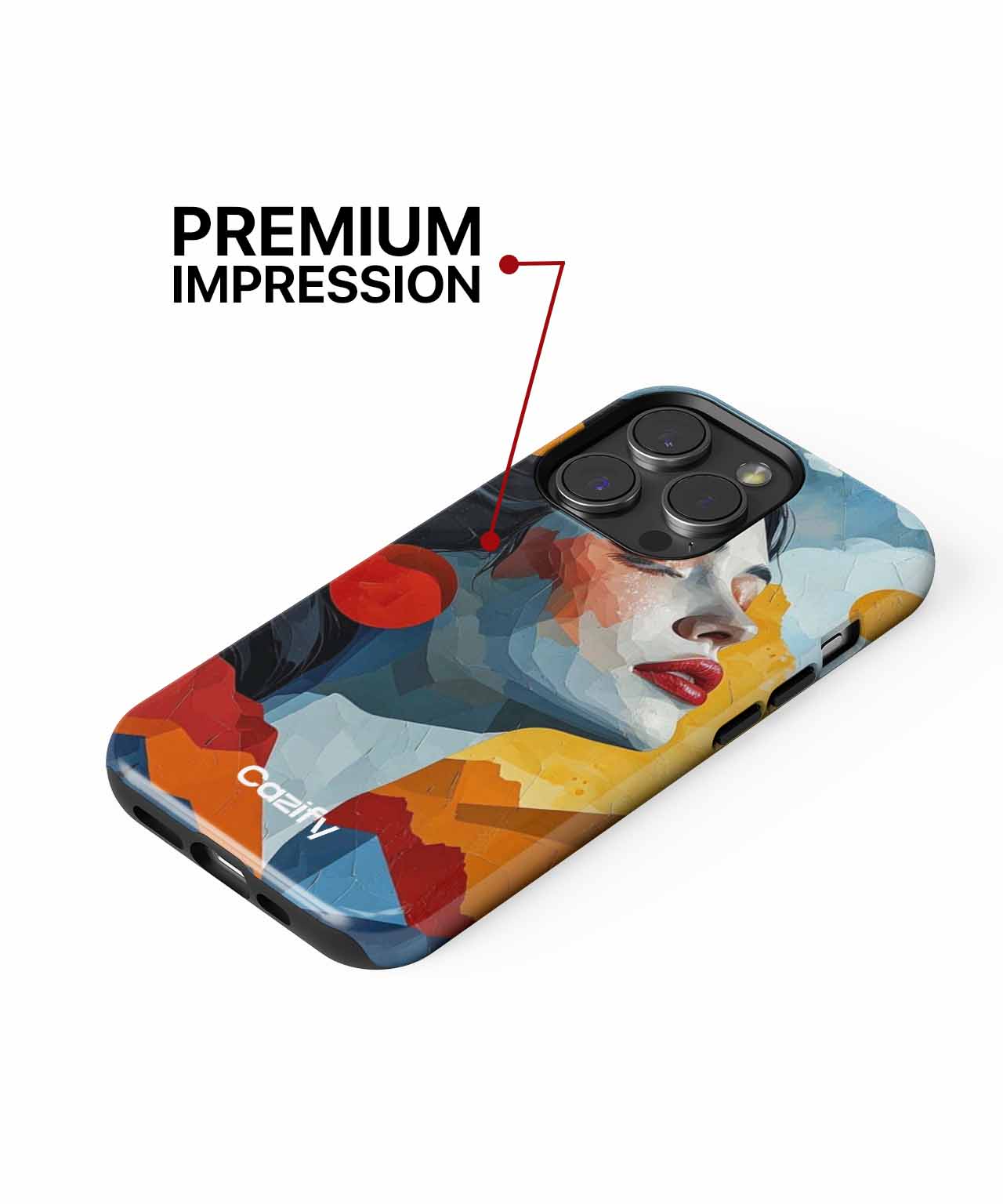 Radiant Serenity in Colorful Bliss iPhone case Case Cazify - Delivery Canada