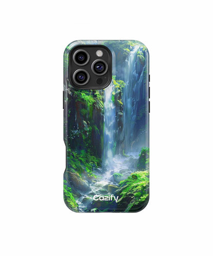 Refreshing Waterfall Adventure iPhone case Case Cazify - Delivery Canada