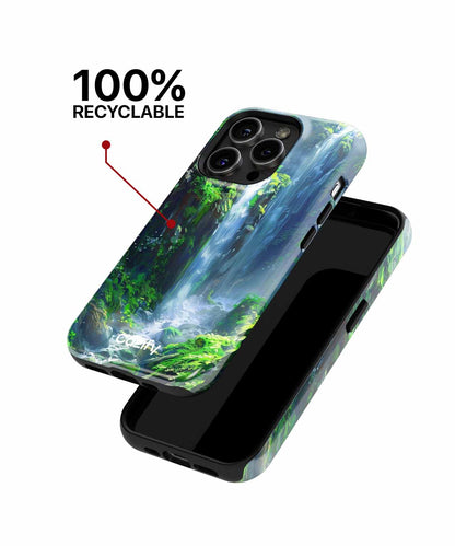 Refreshing Waterfall Adventure iPhone case Case Cazify - Delivery Canada