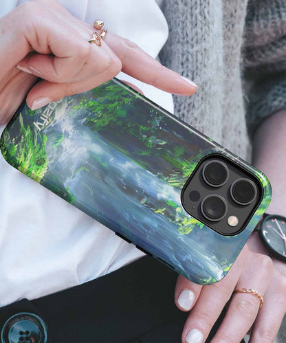 Refreshing Waterfall Adventure iPhone case Case Cazify - Delivery Canada