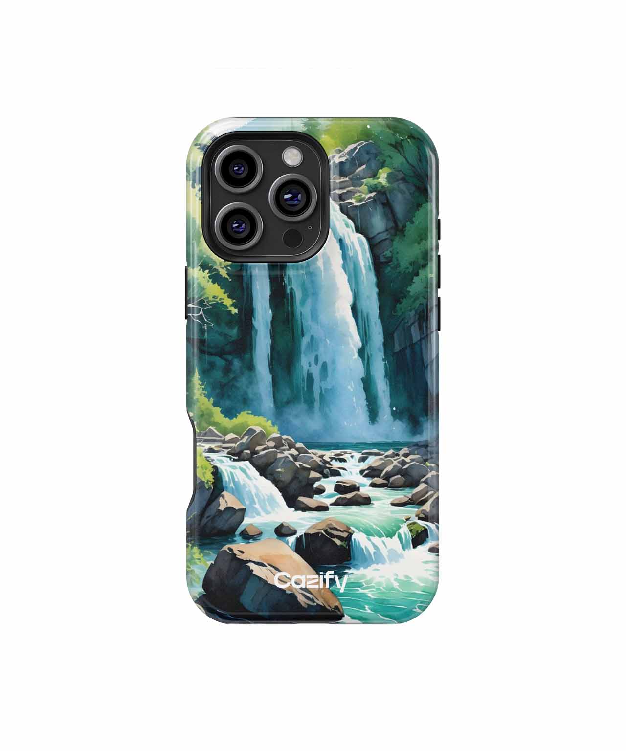 Refreshing Waterfall Adventure iPhone case Case Cazify - Delivery Canada