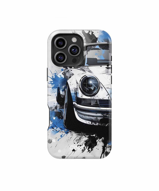 Revved Up Artistry with Splashy Style iPhone case Case Cazify - Delivery Canada