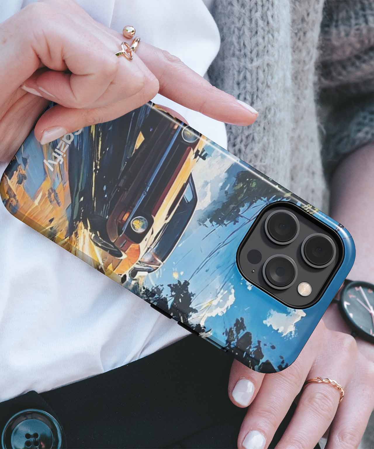 Revving Through a Colorful Adventure iPhone case Case Cazify - Delivery Canada