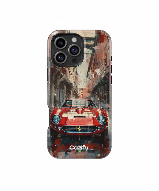 Revving through Colorful Streets iPhone case Case Cazify - Delivery Canada